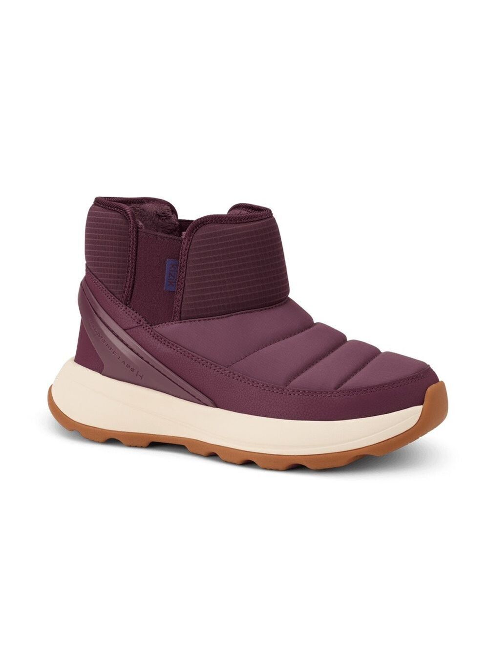 Kizik WOMEN'S JUNO 2 LOW BOOT Mauve Wine Winter Snow Rain Ankle Comfort Boots 7